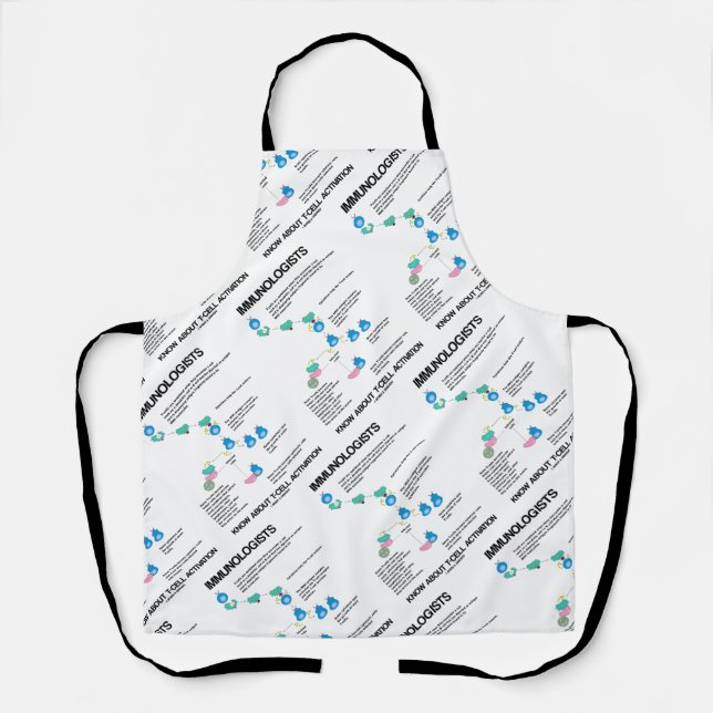 Tablier Les Immunologues connaissent l'activation des cell (Recto)