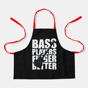 Tablier Les joueurs de basse mieux doigts