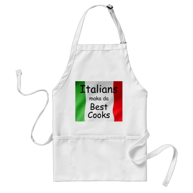 Tablier Les meilleurs cuisiniers italiens de Maka Da (Devant)