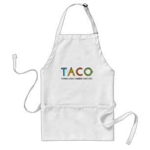 Tablier Les musiciens de TACO adorent jouer en cuisine aus