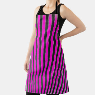 Tablier Les tripes roses et noires
