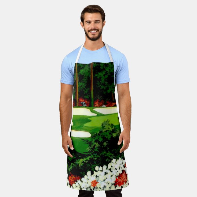 Tablier Les Verts, terrain de golf Apron (Porté)