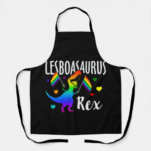 Tablier Lesboasaurus Rex Lesbian Dinosaur Pride LGBT