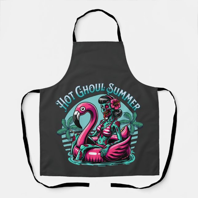 Tablier L'été de Hot ghoul (Recto)