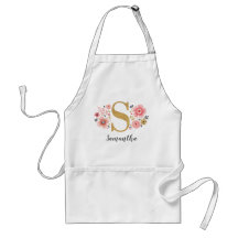 LETTRE MONOGRAPHIQUE INITIALE EN OR Rose S