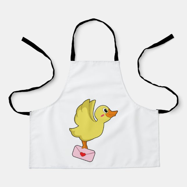 TABLIER LETTRE PORTEFEUILLE DE CANARD (Recto)