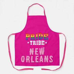 Tablier LGBTQ+ couleur personnalisée Tribe de fierté arc-e