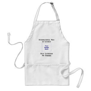 Tablier L'homme de la liturgie personnalise