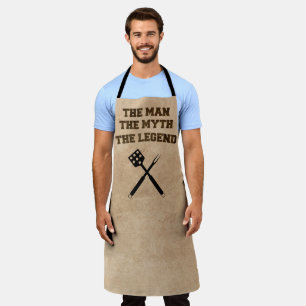 Tablier L'Homme Le Mythe La Légende Grill Tools