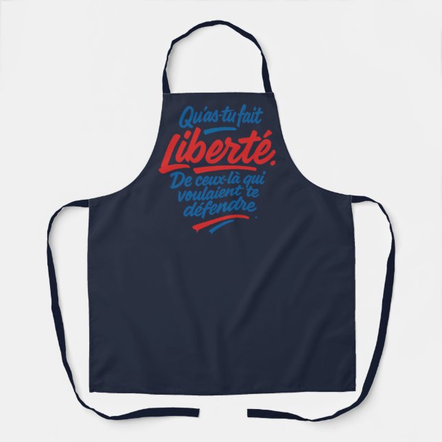 Tablier Liberté (Recto)