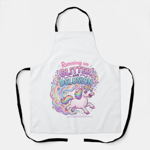 Tablier Licorne courant sur Brillant et Illusion Charme M