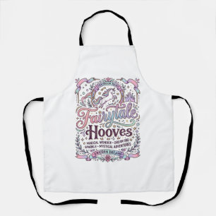 Tablier Licorne Fée Sabots Création Originale Merch_1