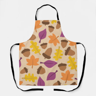Tablier Linge de cuisine design d'automne