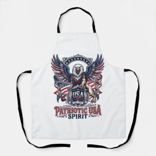 Tablier Lion Aigle Patriotique Hybride Animal Garde Patrio