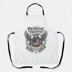 Tablier Lion Aigle Patriotique Hybride Animal Gardien Patr
