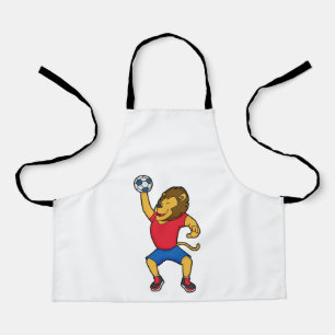 Tablier Lion Handball player Handball