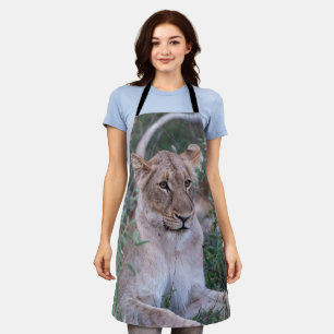Tablier Lionne Africaine – Inspiré de la Nature
