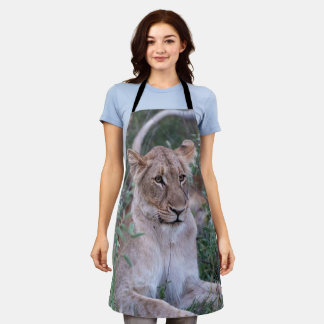 Tablier Lionne Africaine – Inspiré de la Nature