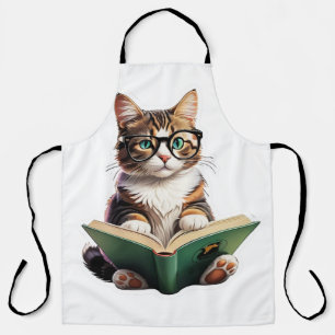Tablier Livre de lecture Cat