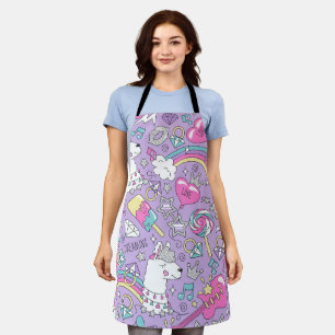 Tablier Llama motif 1
