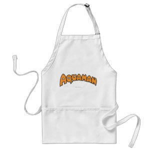 Tablier Logo Aquaman Orange