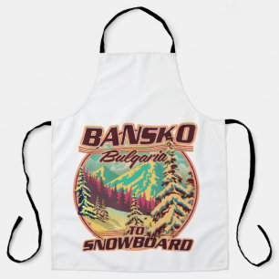 Tablier logo Bankso Bulgarie pour snowboard
