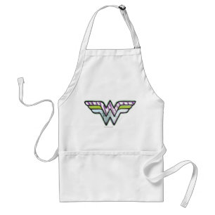 Tablier Logo de croquis couleur Wonder Woman