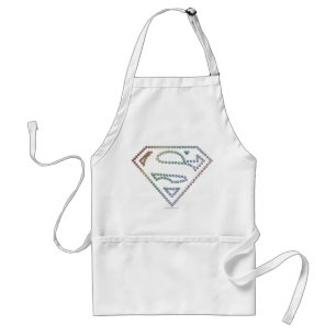 Tablier Logo de l'avant-ligne de l'arc-en-ciel Supergirl
