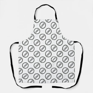 Tablier Logo de marque personnalisée Emballage d'entrepris