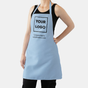 Tablier Logo de votre entreprise et texte personnalisé en