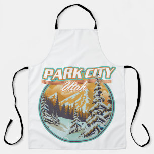 Tablier Logo de voyage de Park City Utah