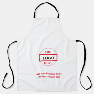 Tablier Logo LSimple élégant personnalisé ici entreprise A