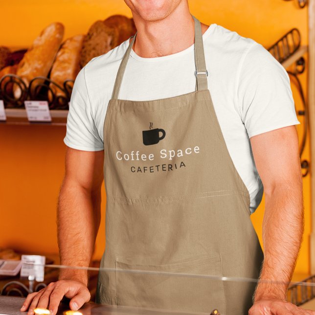 Tablier logo marque nom commercial personnalisé (Créateur téléchargé)