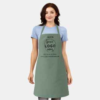Tablier Logo personnalisé minimal pour l'entreprise