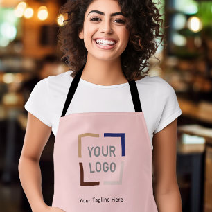 Tablier Logo simple personnalisé d'entreprise personnalis