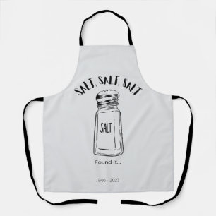 Tablier Loin shaker de sel - fond