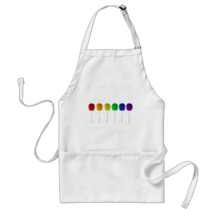 Tablier Lollipopes arc-en-ciel