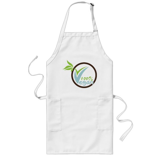 Tablier Long 100% Vegan Apron (Devant)