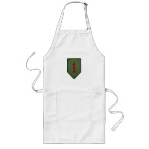Tablier Long 1re division d'infanterie vietnam guerre vétérinai