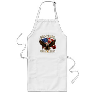 Tablier Long 250e anniversaire aigle patriotique USA 250e