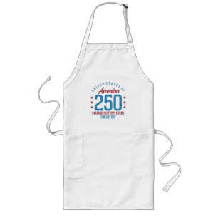 Tablier Long 250e anniversaire des États-Unis : Créer l'histoir