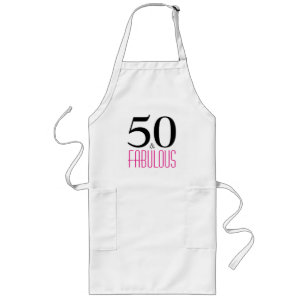 Tablier Long 50 et fabuleux 50e anniversaire Gift Apron