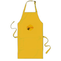 Abeilles de miel avec dessin d'hexagone jaune oran