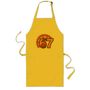 Tablier Long Action de grâce 67 Vibes Rétro