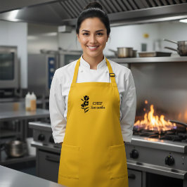 Tablier Long Adjustable women's apron - Gift for mom apron