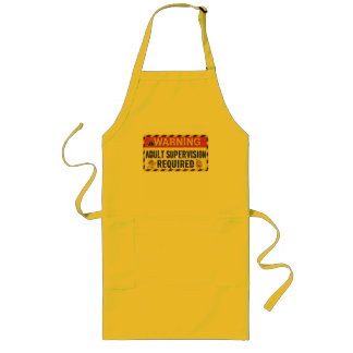 Tablier Long  Adult Supervision Apron