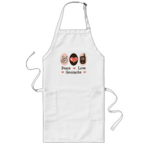 Tablier Long Amour Geocache de paix