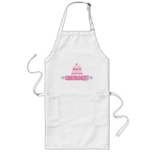 Tablier Long Amusant Mariage Cake Lover