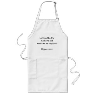 Tablier Long Apron avec citation grecque