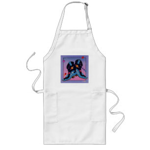 Tablier Long Apron - Bottes de cowboy de minuit